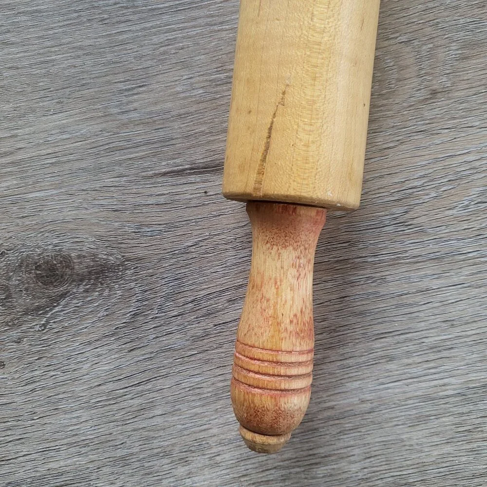 Julia Child Bundle: 1st Edition Cookbook & Wooden Rolling Pin
